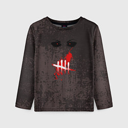 Детский лонгслив Черные глаза