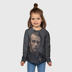Лонгслив детский Джозеф Алоизиус Миллер арт, цвет: 3D-принт — фото 2