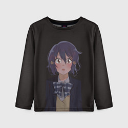 Лонгслив детский Удивлённая Ай - Зомбилэнд Сага Месть, цвет: 3D-принт