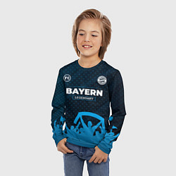 Лонгслив детский Bayern legendary форма фанатов, цвет: 3D-принт — фото 2