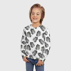 Лонгслив детский Аполлон - паттерн, цвет: 3D-принт — фото 2