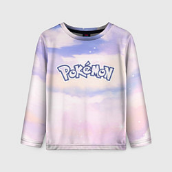 Детский лонгслив Pokemon sky clouds