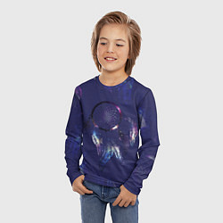 Лонгслив детский Мистический абстрактный ловец снов, цвет: 3D-принт — фото 2