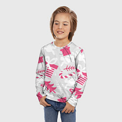 Лонгслив детский Rabbit year, цвет: 3D-принт — фото 2
