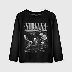 Детский лонгслив Nirvana live