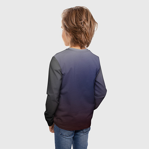 Детский лонгслив Рожденный в 2000 х / 3D-принт – фото 4