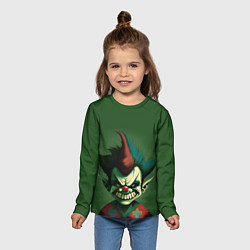 Лонгслив детский Король и шут карлик шут, цвет: 3D-принт — фото 2