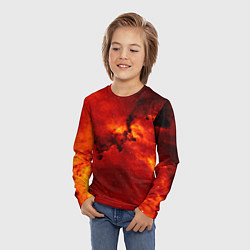 Лонгслив детский Бесконечность не предел, цвет: 3D-принт — фото 2