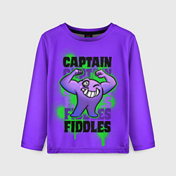Лонгслив детский Капитан Фиддлс, цвет: 3D-принт