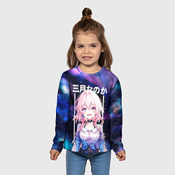 Лонгслив детский March 7th Honkai, цвет: 3D-принт — фото 2