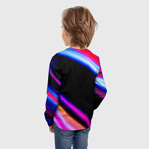 Детский лонгслив Mazda speed lights / 3D-принт – фото 4