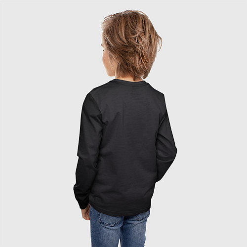 Детский лонгслив Лис в кожаном пиджаке / 3D-принт – фото 4