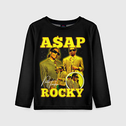 Детский лонгслив Asap Rocky, rapper