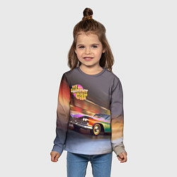 Лонгслив детский My summer car 1961 Plymouth Fury, цвет: 3D-принт — фото 2