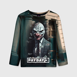 Детский лонгслив Payday 3 mask