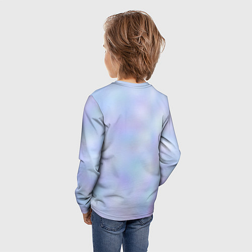 Детский лонгслив Инопланетная растительная жизнь / 3D-принт – фото 4