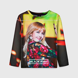 Лонгслив детский Lisa Blackpink, цвет: 3D-принт