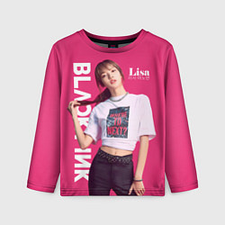 Детский лонгслив Blackpink Beautiful Lisa