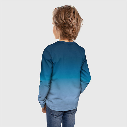 Детский лонгслив Flowers Album / 3D-принт – фото 4