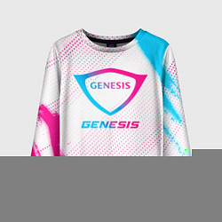 Лонгслив детский Genesis neon gradient style, цвет: 3D-принт