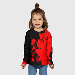 Лонгслив детский Группировка Вальхалла - Tokyo revengers, цвет: 3D-принт — фото 2