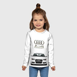 Лонгслив детский Audi a5, цвет: 3D-принт — фото 2