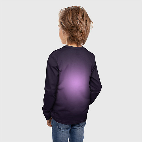 Детский лонгслив Песик и две тыквы на Хэллоуин / 3D-принт – фото 4