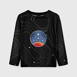 Лонгслив детский The Constellation, цвет: 3D-принт