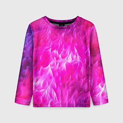 Лонгслив детский Pink texture, цвет: 3D-принт