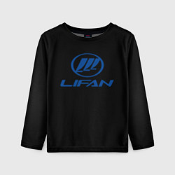 Лонгслив детский Lifan auto, цвет: 3D-принт