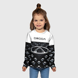 Лонгслив детский Omoda омода, цвет: 3D-принт — фото 2