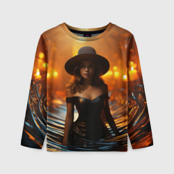 Лонгслив детский Красавица ведьма, цвет: 3D-принт