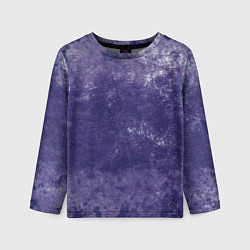 Лонгслив детский Абстракция - violet color background, цвет: 3D-принт