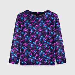 Детский лонгслив Неоновый бум