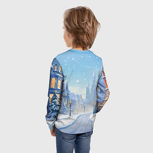 Детский лонгслив Малыш дракончик / 3D-принт – фото 4