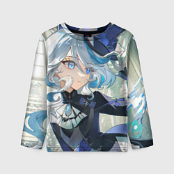 Лонгслив детский Genshin Impact Furina Hat, цвет: 3D-принт