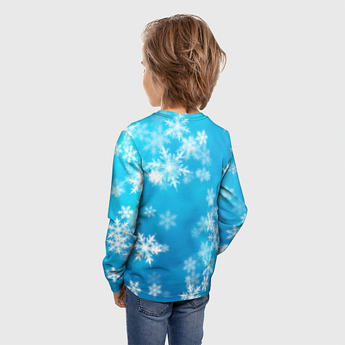 Детский лонгслив 2023 пережили встречайте 2024 / 3D-принт – фото 4