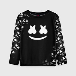 Лонгслив детский Marshmello black collection, цвет: 3D-принт