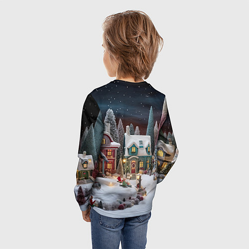 Детский лонгслив Дракоша 2024 / 3D-принт – фото 4