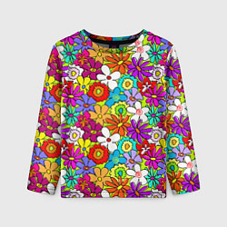 Детский лонгслив Floral multicolour