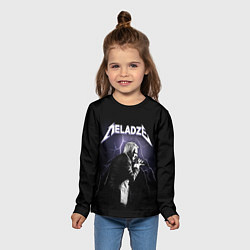 Лонгслив детский Meladze - Metallica, цвет: 3D-принт — фото 2