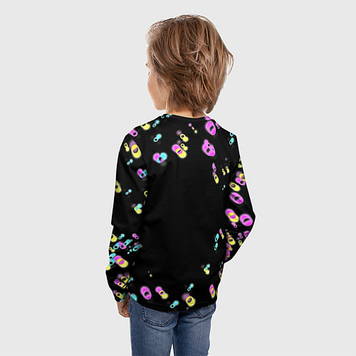 Детский лонгслив Rocket League game / 3D-принт – фото 4