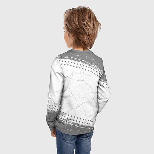 Детский лонгслив Григорий мужчина ну с очень большой буквы / 3D-принт – фото 4