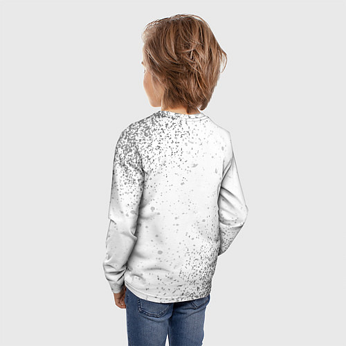 Детский лонгслив Александр мужчина ну с очень большой буквы / 3D-принт – фото 4