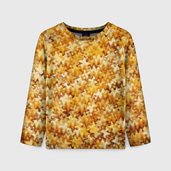 Детский лонгслив Кукурузный абстрактный эффект