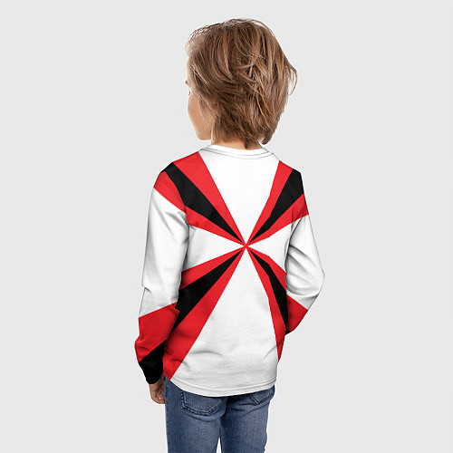 Детский лонгслив Инженерные войска РФ / 3D-принт – фото 4