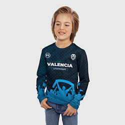 Лонгслив детский Valencia legendary форма фанатов, цвет: 3D-принт — фото 2
