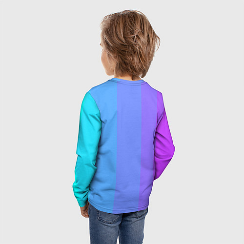 Детский лонгслив Fivecolor / 3D-принт – фото 4