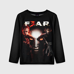 Лонгслив детский FEAR 3, цвет: 3D-принт