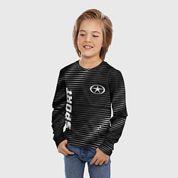 Лонгслив детский JAC sport metal, цвет: 3D-принт — фото 2